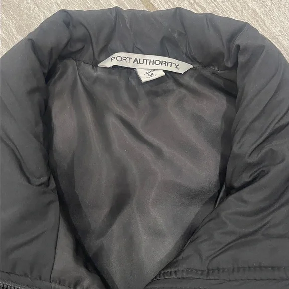 Port Authority Women's Black Quilted Vest - Picture 2 of 3